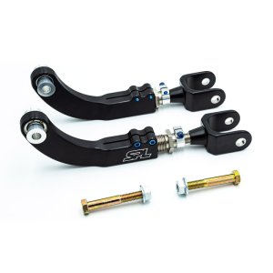 Toyota GR Corolla Camber & Castor Arms - Rear - SPL Parts - Adjustable - Black - `23-`27